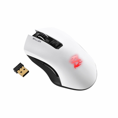 Sharkoon SKILLER SGM3 Gaming Mouse Wireless - White - 2
