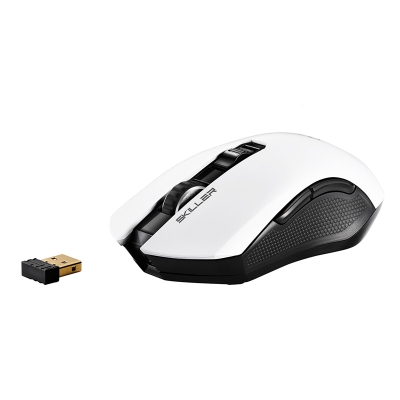 Sharkoon SKILLER SGM3 Gaming Mouse Wireless - White - 3