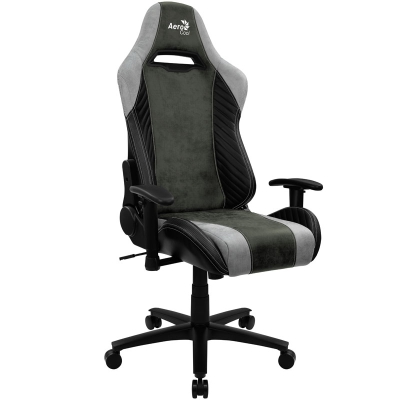 Aerocool Baron AeroSuede Gaming Chair - Hunter Green - 2