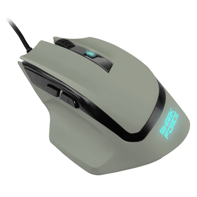 Sharkoon SHARK Force II Gaming Mouse - Grey - 1