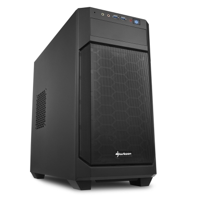Sharkoon V1000 Mini-Tower - Black - 1