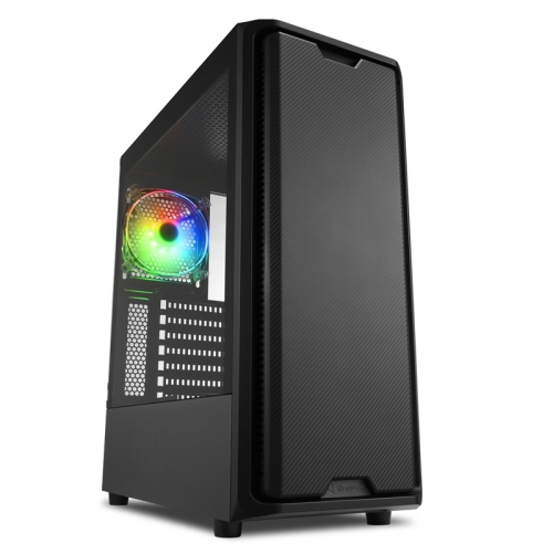 Sharkoon SK3 RGB Mid-Tower, Side Glass - Black - 1