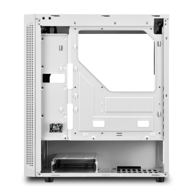 Sharkoon RGB Slider Mid-Tower, Side Glass - White - 6