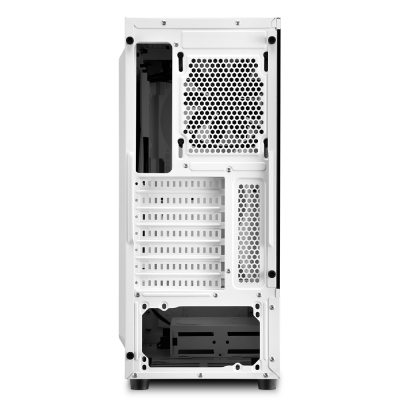 Sharkoon RGB Slider Mid-Tower, Side Glass - White - 8