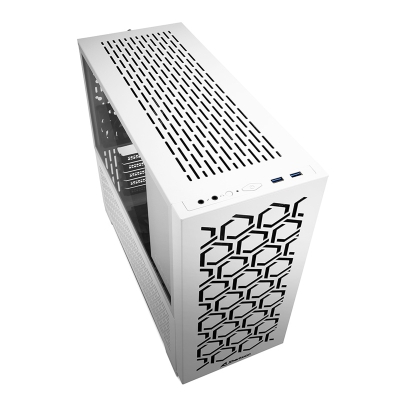 Sharkoon MS-Y1000 Mini-Tower - White - 3