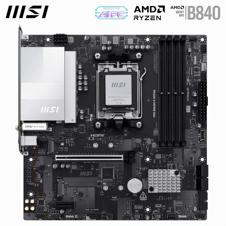 MSI Pro B840M-P WiFi6E, AM5