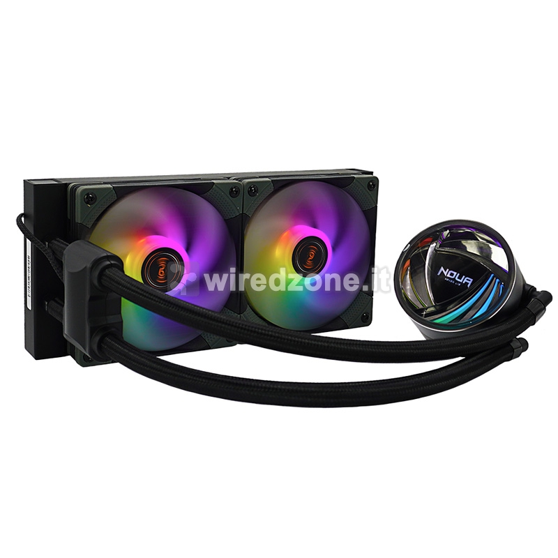 Noua Sub-Zero AT240, RGB Rainbow, CPU Cooler - 240mm - 1