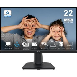 MSI Pro MP225V, 21.5", 100Hz, VA, HDMI