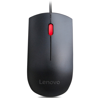 Lenovo Essential USB Mouse - Black - 2