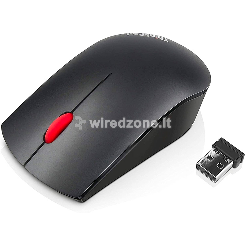 Lenovo ThinkPad Essential Wireless Mouse - Black - 1
