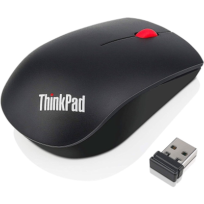 Lenovo ThinkPad Essential Wireless Mouse - Black - 4