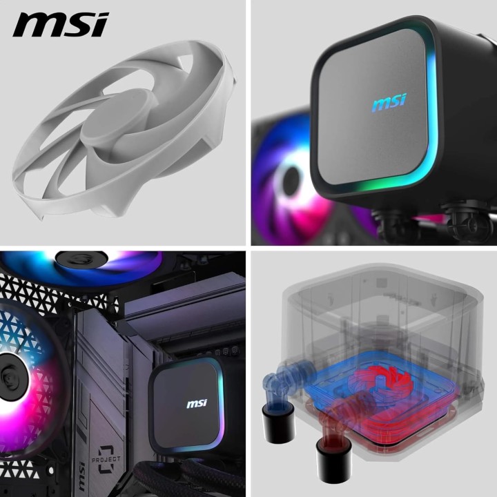 MSI MAG Coreliquid A13 360 Black, CPU Liquid Cooling, AIO
