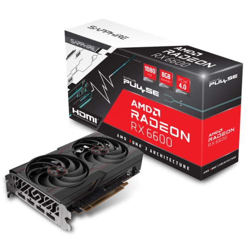 SAPPHIRE Pulse Radeon RX 6600 Gaming 8G, 8192 MB GDDR6 - 1