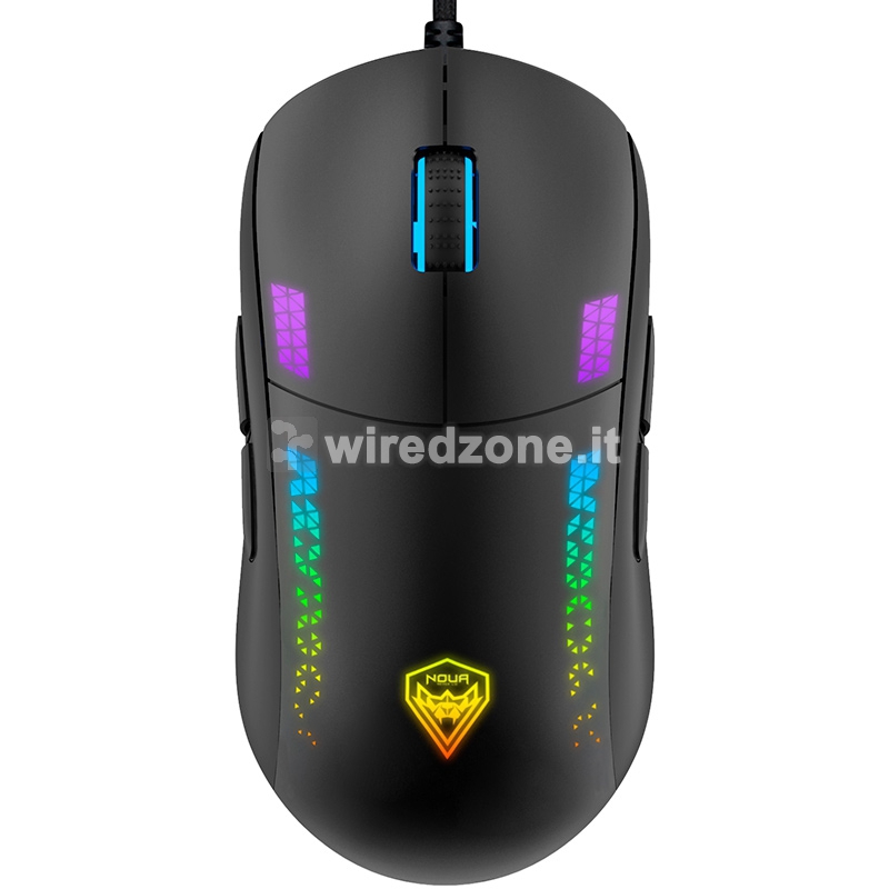 Noua Loop RGB Gaming Mouse - Black - 1