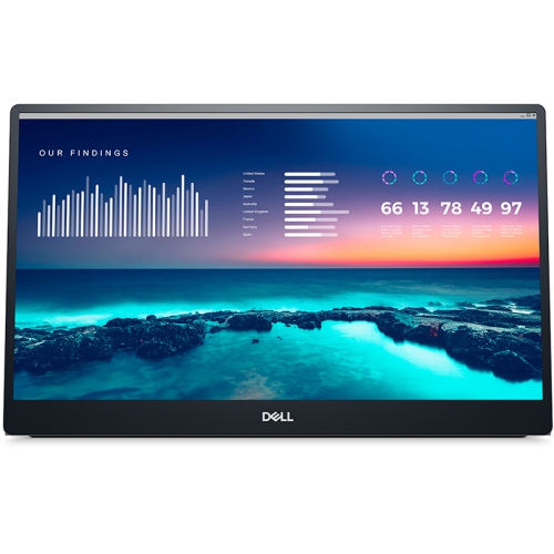 Dell Portable Monitor C1422H, 35,6 cm (14"), 60Hz, FHD, IPS - USB-C - 1