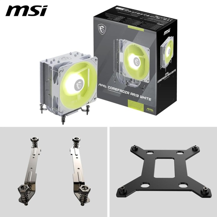 MSI MAG CoreFrozr AA13, CPU Air Cooling, White