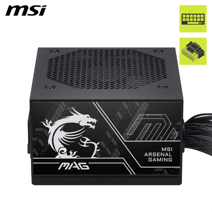 MSI MAG A750BN PCIe5 III, 80 PLUS Bronze, 750w