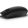 Dell MS116 USB Optical Mouse - Black - 2