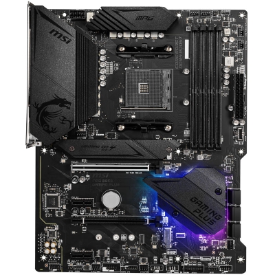 MSI MPG B550 Gaming Plus, AMD B550 Mainboard - Socket AM4 - 2