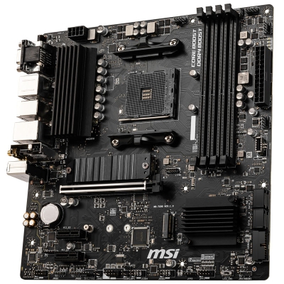 MSI B550M Pro-VDH WiFi, AMD B550 Mainboard - Socket AM4 - 6