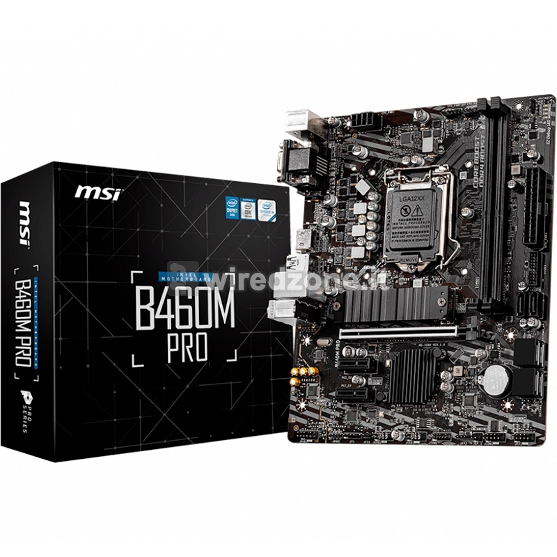 MSI B460M Pro, Intel B460 Mainboard - Socket 1200 - 1