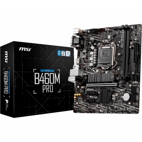 MSI B460M Pro, Intel B460 Mainboard - Socket 1200 - 1