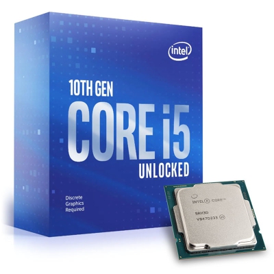 Intel Core i5-10600KF 4,10 GHz (Comet Lake) Socket 1200 - Boxed - 1