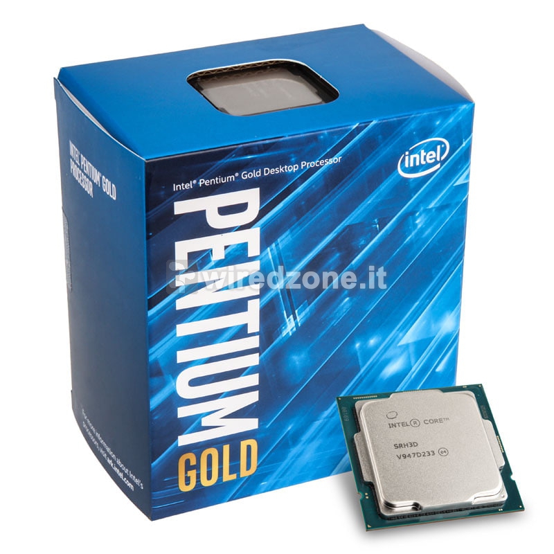 Intel Pentium Gold G-6400 4,00 GHz (Comet Lake) Socket 1200 - Boxed - 1