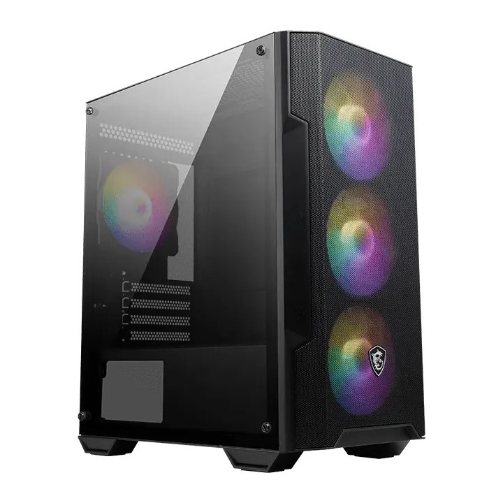 MSI MAG Forge M100A, Micro-Tower, Black