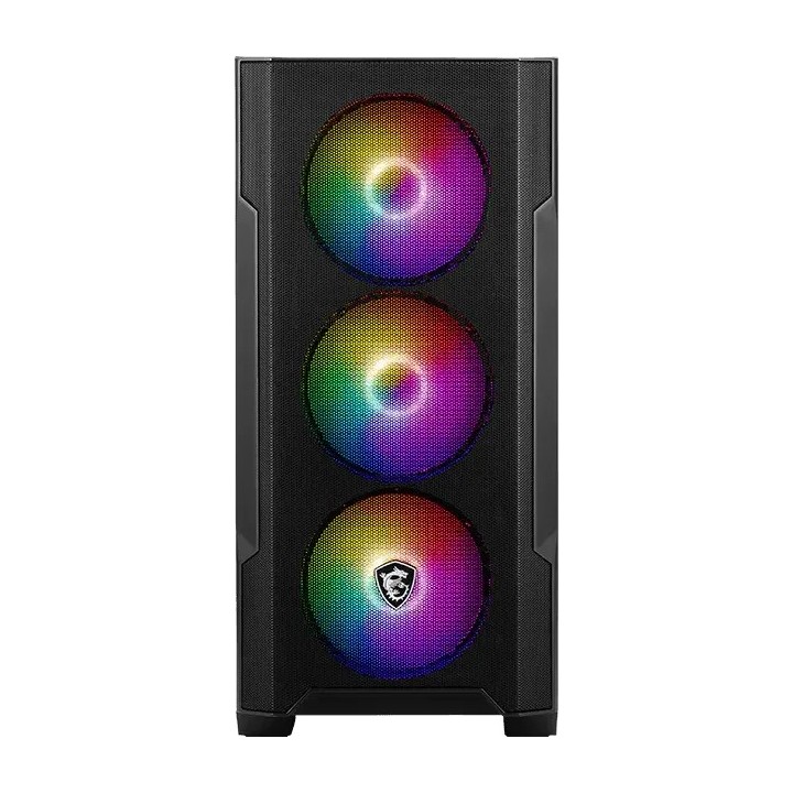 MSI MAG Forge M100A, Micro-Tower, Black