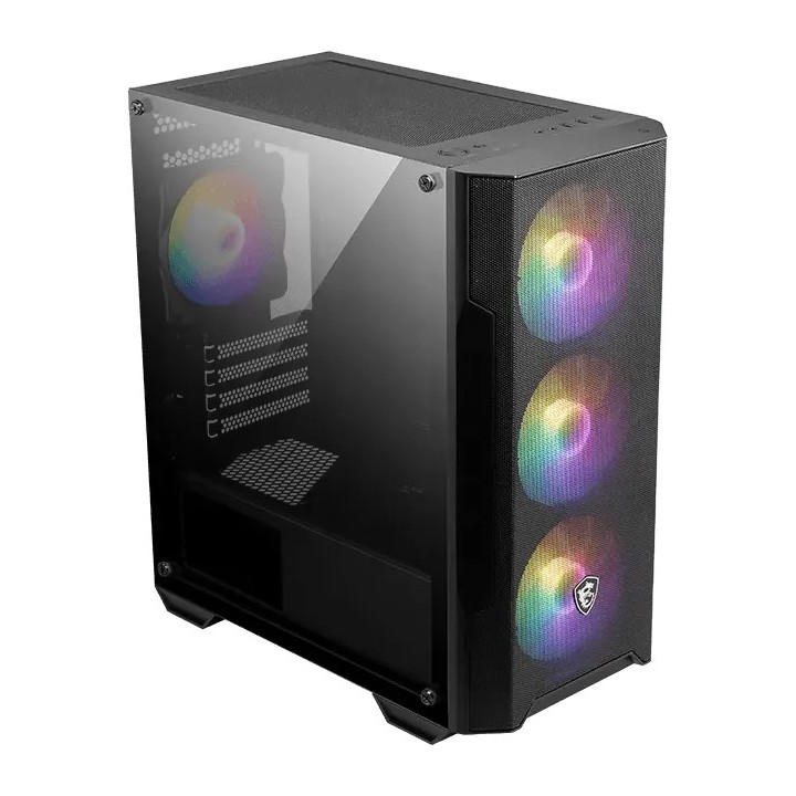 MSI MAG Forge M100A, Micro-Tower, Black