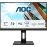 AOC U27P2CA, 68,6 cm (27"), 60Hz, 4K UHD, IPS - USB-C, DP, HDMI - 1