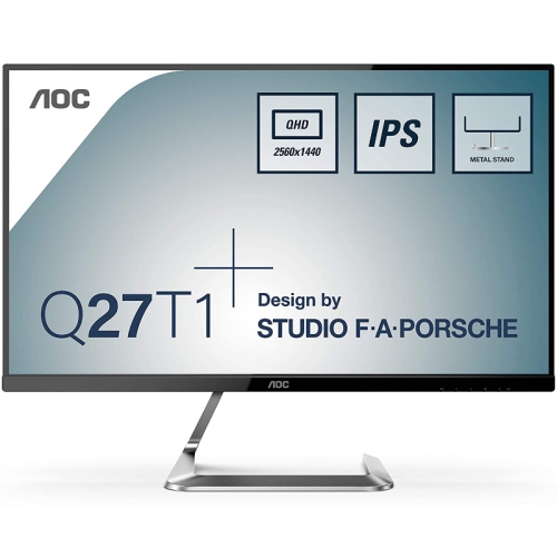 AOC Q27T1, 68,6 cm (27"), 75Hz, 2K QHD, IPS - DP, HDMI - 1