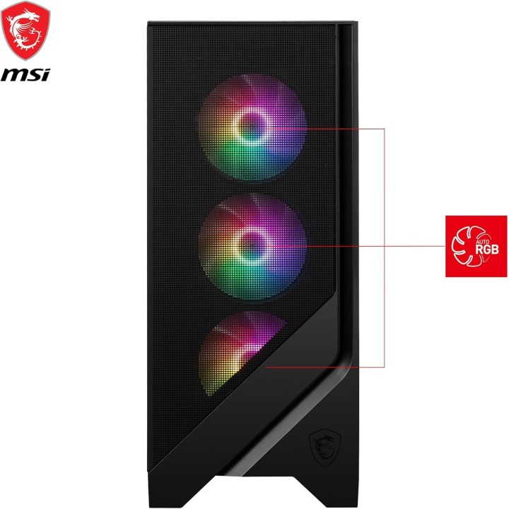 MSI MAG Forge 120A Airflow, Mid-Tower, Black