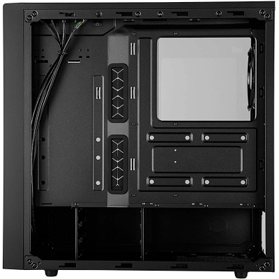 Cooler Master MasterBox NR600 with ODD Mid-Tower - Black - 7