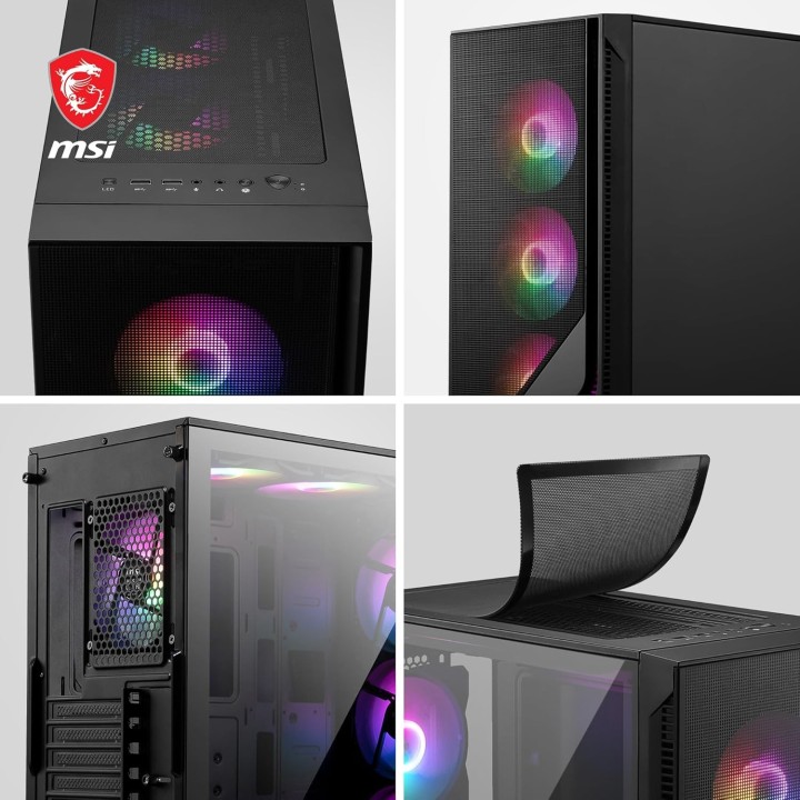 MSI MAG Forge 120A Airflow, Mid-Tower, Black