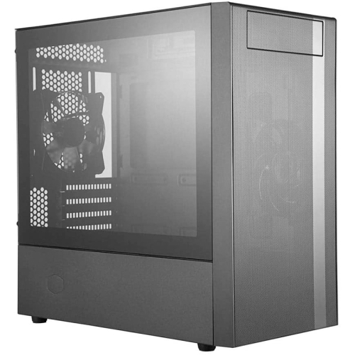 Cooler Master MasterBox NR400 with ODD Mini-Tower - Black - 1