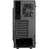 Cooler Master MasterBox E500L Red Mid-Tower, Side Glass - Black - 5