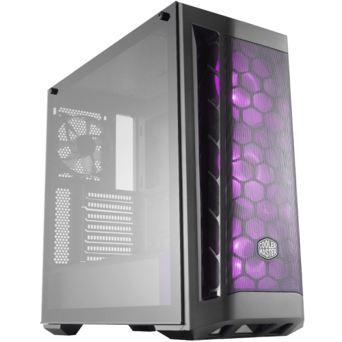 Cooler Master MasterBox MB511 RGB Mid-Tower, Side Glass - Black - 1