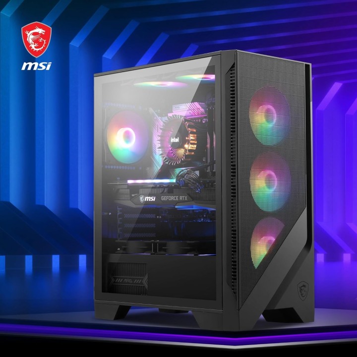 MSI MAG Forge 120A Airflow, Mid-Tower, Black