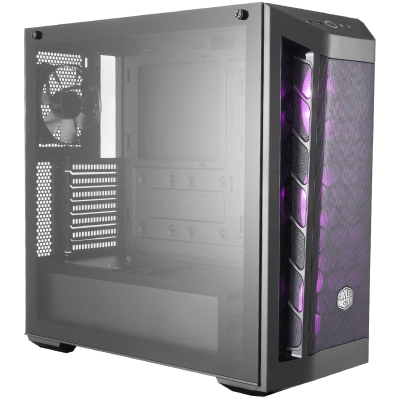 Cooler Master MasterBox MB511 RGB Mid-Tower, Side Glass - Black - 2