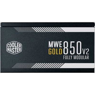 Cooler Master MWE Gold 850 V2, Power Supply, Full-Modular - 850 Watt - 3