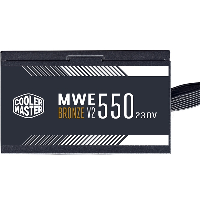 Cooler Master MWE 550 Bronze V2 230V, Power Supply - 550 Watt - 4