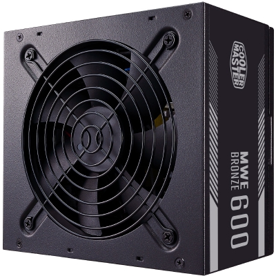 Cooler Master MWE 600 Bronze V2, Power Supply - 600 Watt - 1