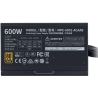 Cooler Master MWE 600 Bronze V2, Power Supply - 600 Watt - 5