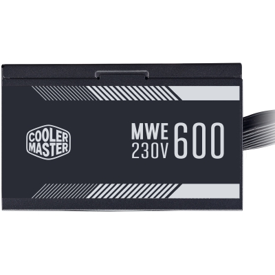 Cooler Master MWE 600 White 230V V2, Power Supply - 600 Watt - 4