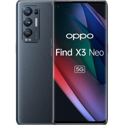 OPPO Find X3 Neo 5G Starlight Black, 16,6 cm (6.55"), 12GB RAM, 256GB, 50MP, ColorOS 11.1 - 1