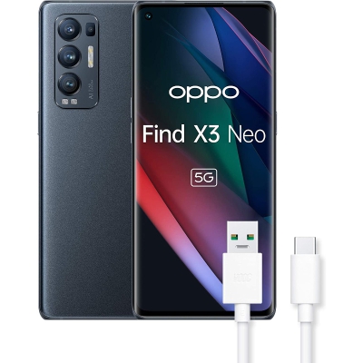 OPPO Find X3 Neo 5G Starlight Black, 16,6 cm (6.55"), 12GB RAM, 256GB, 50MP, ColorOS 11.1 - 5