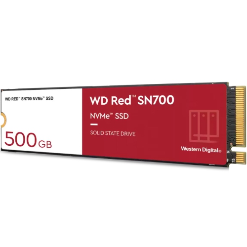 Western Digital Red SN700 NVMe M.2 SSD, PCIe 3.0 x4, Type 2280 - 500 GB - 1