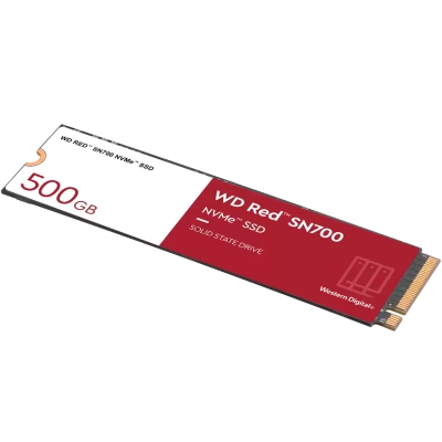 Western Digital Red SN700 NVMe M.2 SSD, PCIe 3.0 x4, Type 2280 - 500 GB - 3